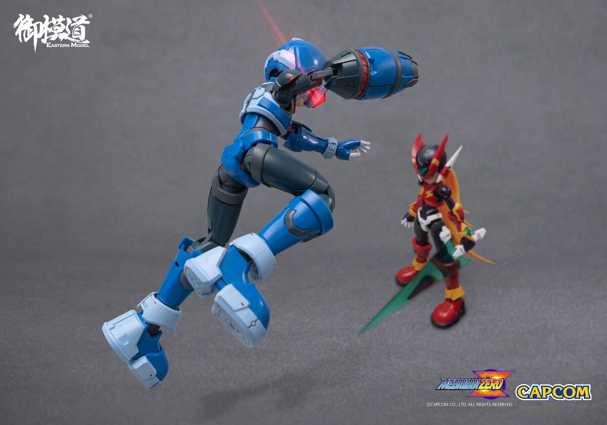 Model Kit Ultraman Zero - E-MODEL CAPCOM Megaman Zero GBA, kit