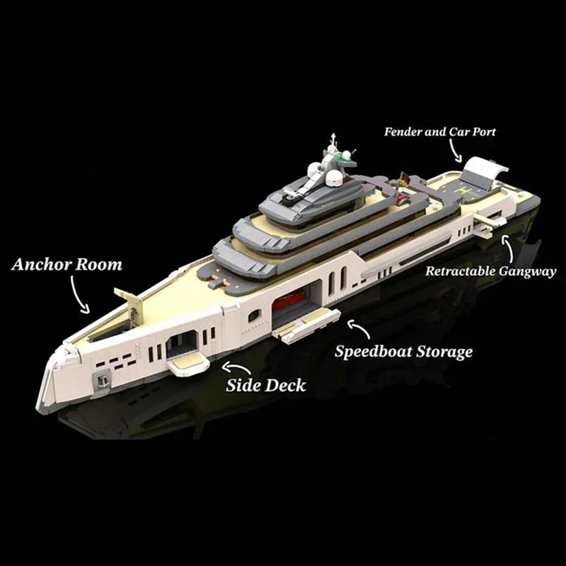 Grand Modèle de Yacht de Luxe  - Model Kit Yacht avis et prix