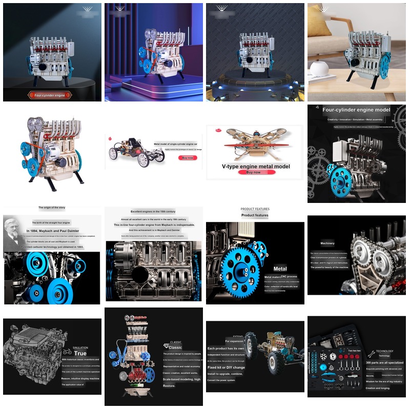 Kit de montage mécanique de mo - Model Kit Engine avis et prix